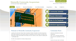 Desktop Screenshot of montavilla-acupuncture.com